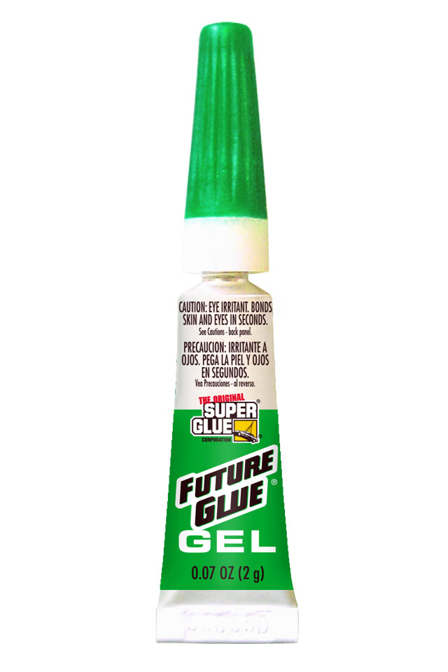 Super Glue FUTURE GLUE Liquid TWO Single Use Size Tubes 0.01 Ounce Each  Adhesive for Porous or Non Porous Surfaces -  Denmark