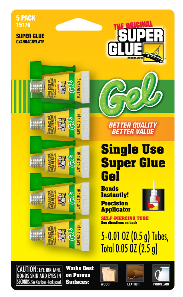 The Original Super Glue Superunix Instant Adhesive 3-Pack 3-gram Gel Super  Glue in the Super Glue department at