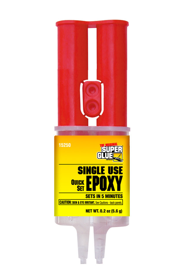Super Glue 0.21-oz. Delayed Setting Single Use Epoxy (12-Pack)