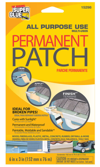 Permanent Patch On Packaging | The Original Super Glue Corporation