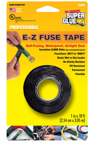 E-Z Fuse Tape On Packaging | The Original Super Glue Corporation