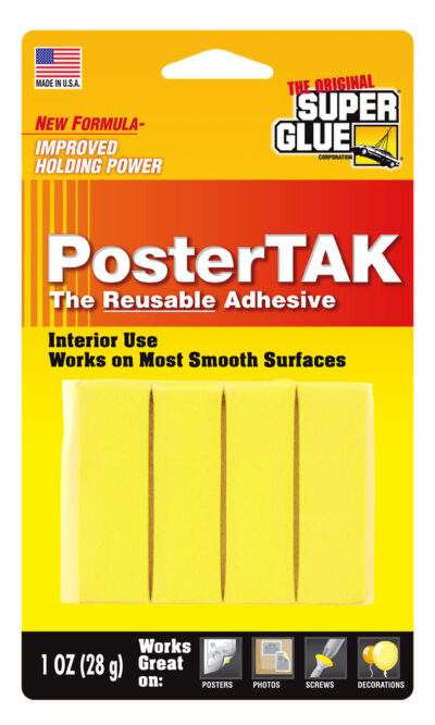 PosterTak On Packaging | The Original Super Glue Corporation