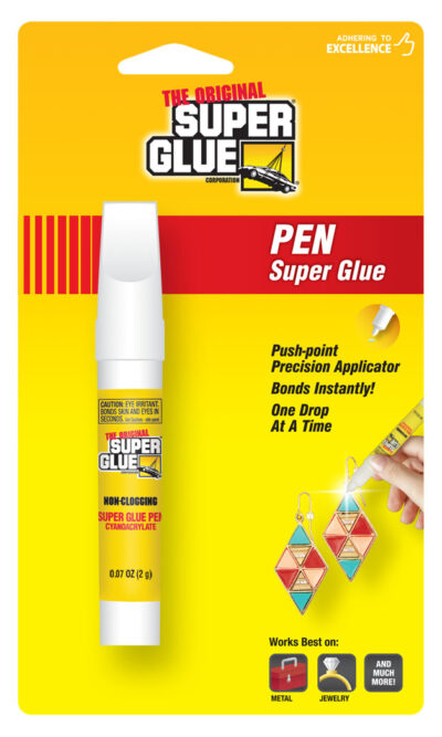 Super Glue Pen On Packaging | The Original Super Glue Corporation