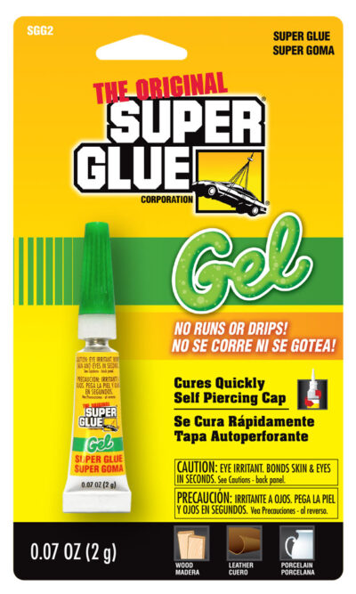 Super Glue Gel On Packaging | The Original Super Glue Corporation