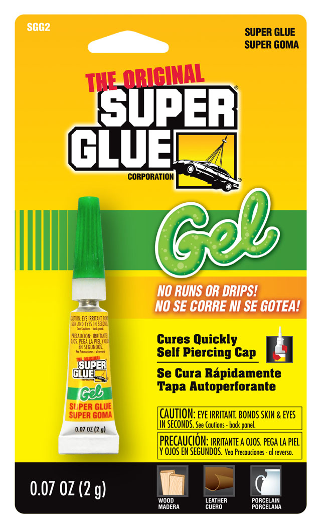 KrAZY Glue ORIGINAL, All Purpose INSTANT Crazy Glue, 2 Pack