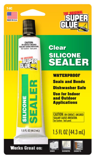 Silicone Sealer On Packaging | The Original Super Glue Corporation