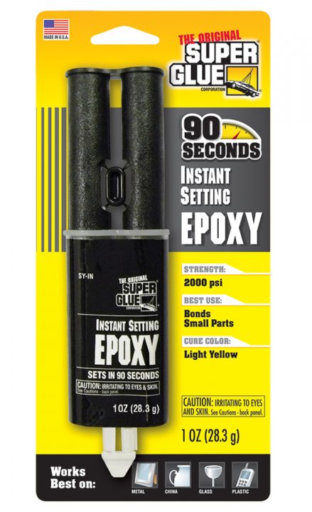 Super Epoxy Resin Syringe, Industrial Strength Glue