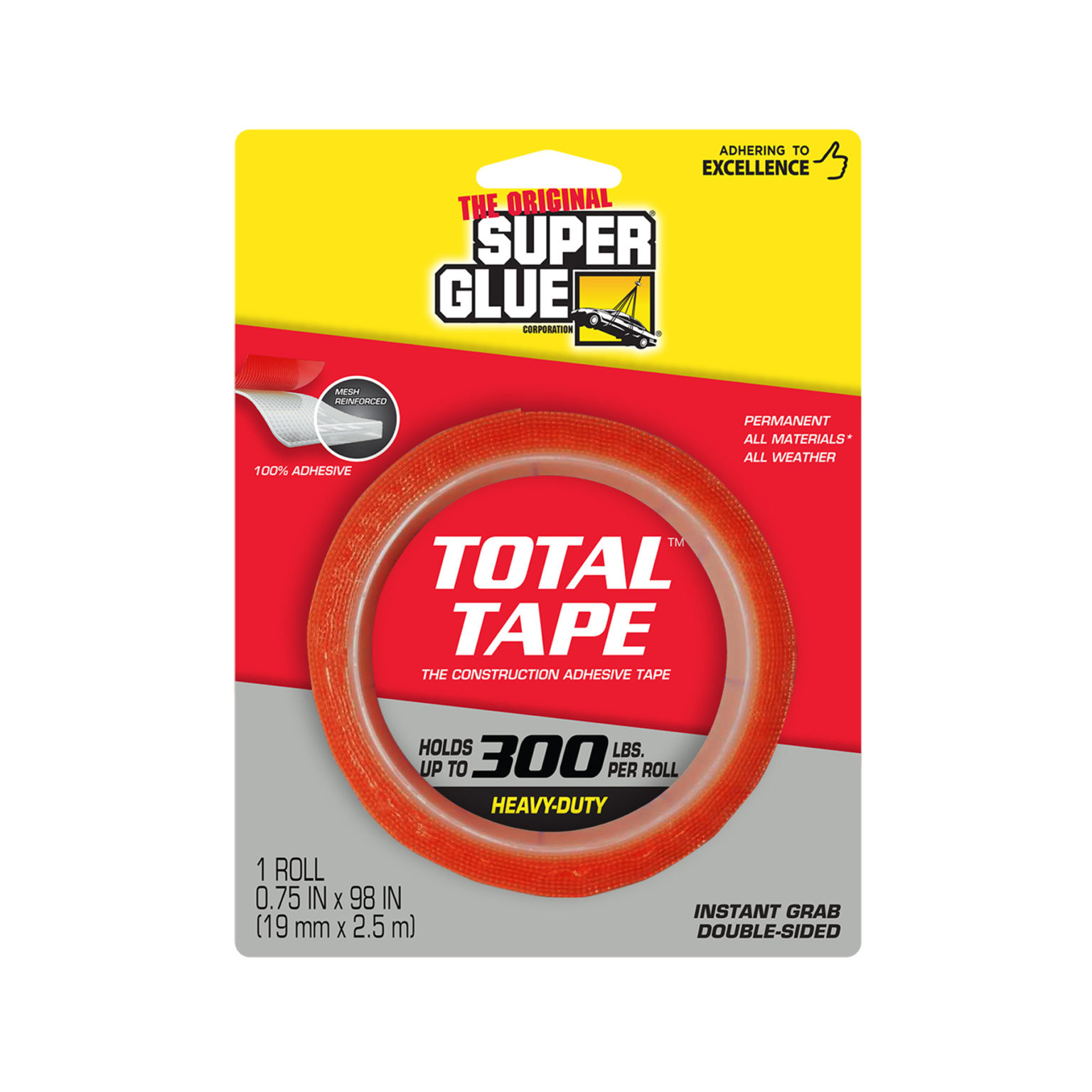 Total Tape The Original Super Glue Construction Adhesive