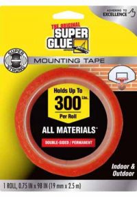Super Strong Mounting Tape On Packaging | The Original Super Glue Corporation